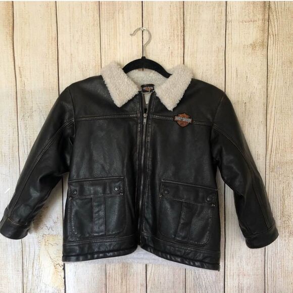 Harley Davidson Coat and Hat